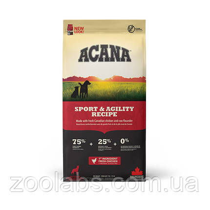 Acana Sport & Agility Recipe 11.4 кг | Сухий корм для собак, фото 2