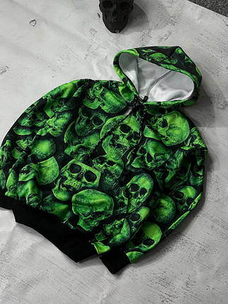 Худі чоловіче весна літо осінь принт трикотаж на флісі, фото 2