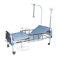 Кровать функциональная ЛФ-8 , Кровать медицинская больничная, Кровать для ухода за больными (VIO)