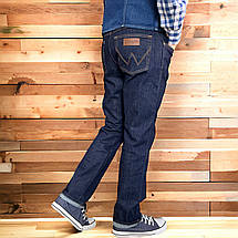 Джинси Wrangler Texas Rinse - темно синій, фото 6