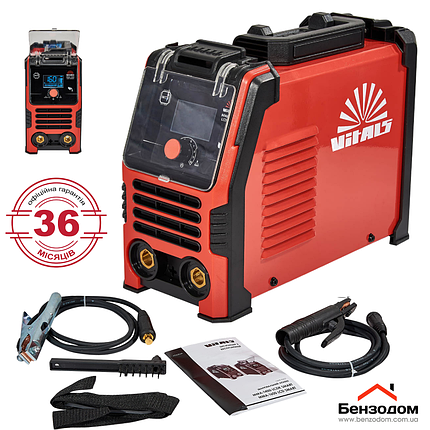 Зварювальний апарат Vitals Vitals MMA-1600 LCD smart (20 - 160 А, 6.3 кВт) +БЕЗКОШТОВНА АДРЕСНА ДОСТАВКА!, фото 1