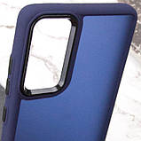 Чохол TPU+PC Lyon Frosted для Motorola Moto G22 Navy Blue, TPU+PC, фото 5
