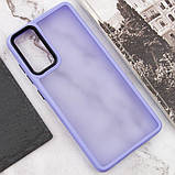 Чохол TPU+PC Lyon Frosted для Motorola Moto G22 Purple, TPU+PC, фото 4