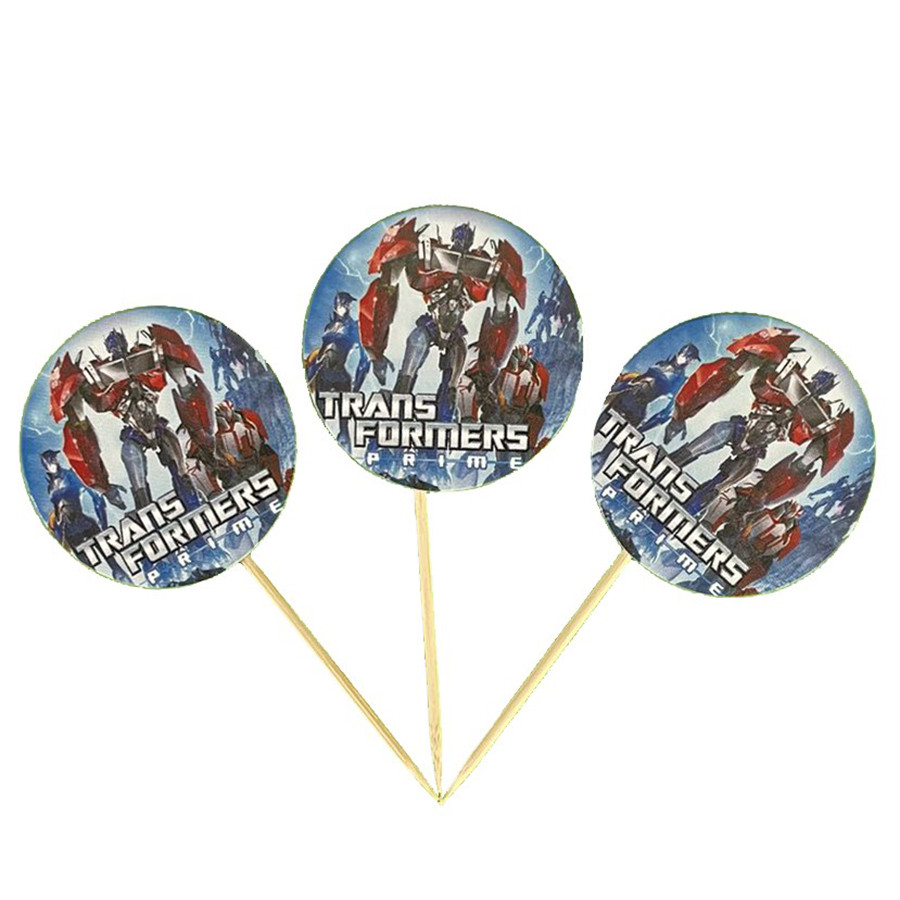 Шпажки для кексів Трансформери 10 од