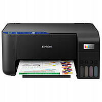 Кольоровий сканер Epson Eco L3251, чорнило wifi