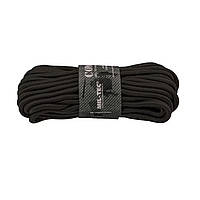 Веревка Mil-Tec® 7 мм x 15 м - 420 кг Black