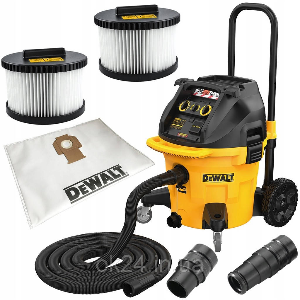 DEWALT.ПИЛОСОМ 1400W/38L DWV905M DWV905M-QS - фото 1 - id-p1959417377