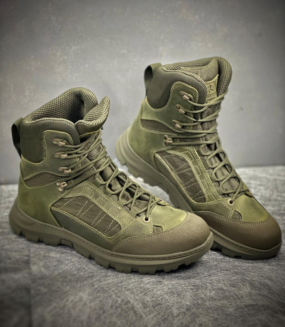 Тактичні чоловічі всесезонні берці Пегас олива \ мембрана 47-48 рр., фото 1