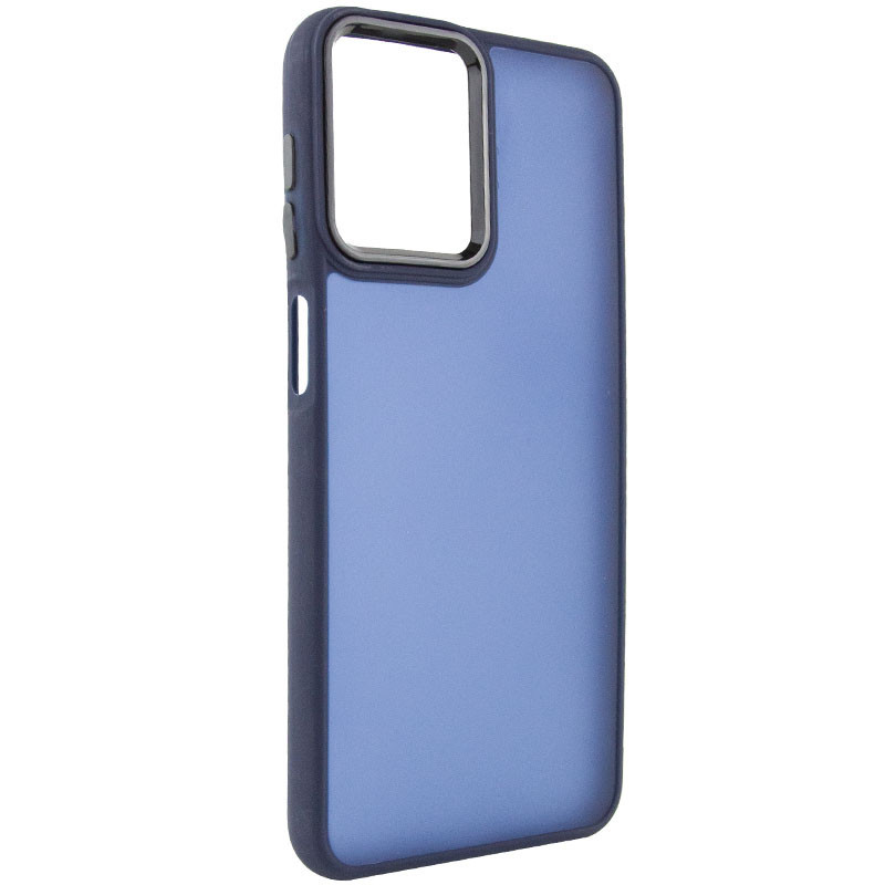 Чохол TPU+PC Lyon Frosted для Motorola Moto G23 Navy Blue, TPU+PC