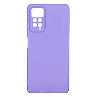 Чехол Silicone Cover Full Camera (A) для Xiaomi Redmi Note 11 Pro (Global/5G) / Note 12 pro 4G Цвет 34.Purple
