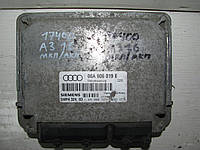 Б/у блок управления двигателем Audi A3 I 8L 1.6i 8кл AEH/AKL 1997-1998, 06A906019E, SIEMENS 5WP4324, 5WP432403