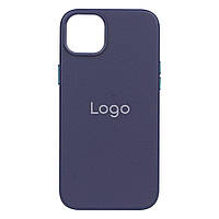 Чехол для iPhone 14 Plus Leather Case Цвет Violett