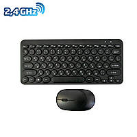 Бездротова клавіатура та мишка Multimedia Keyboard Wireless 2.4GHz маленька клавіатура бездротова