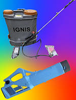 Обприскувач акумуляторний IGNIS 12 літрів + Турбонасадка для обприскувача, фото 2
