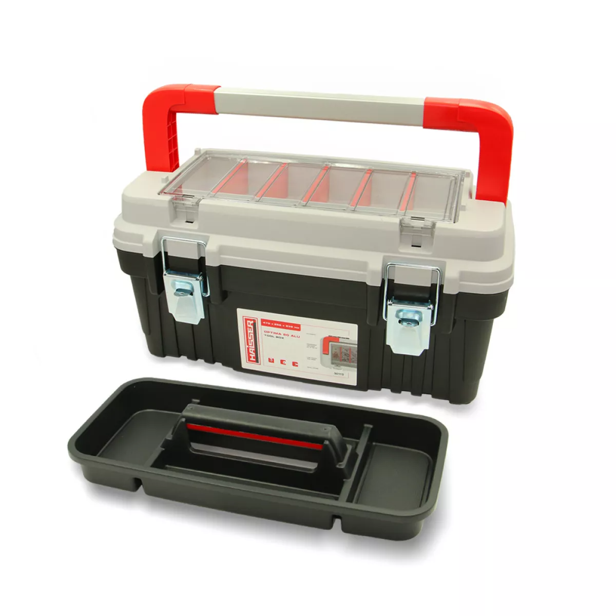 Ящик для інструментів Optima 50 Mtl 90119 Haisser, 470 мм