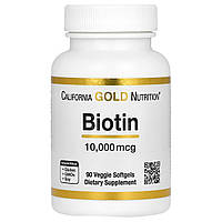 Биотин (Biotin) 10000 мкг 90 капсул