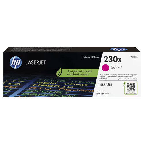 Картридж SystemPrint (З Чипом) аналог HP 230X magenta W2303X для принтера LaserJet Pro 4303fdw, 4303fdn, 4303dw, 4203dw, 4203dn
