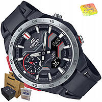 ЧОЛОВІЧИЙ ГОДИННИК Casio EDIFICE BLACK BLUETOOTH Tough Solar Illuminator 100M