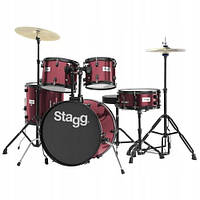 Акустична барабанна установка Stagg TIM 120 WR