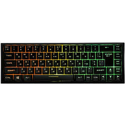 Клавіатура бездротова 2E Gaming KG360 RGB 68key Wireless Black (2E-KG360UBK)