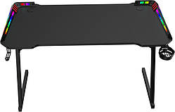 Стіл ігровий XTRIKE ME DK-05 Gaming Desk RGB Llight 110x60x74мм.