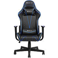 Крісло ігрове XTRIKE ME Advanced Gaming Chair GC-909, 50мм, чорно-сине (GC-909BU)