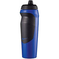 Бутылка для воды Nike HYPERSPORT BOTTLE 20 OZ 600 ml сине-черная N.100.0717.448.20, Синий, Размер (EU) - 1SIZE