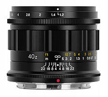 Об'єктив Voigtlander Nokton 40 mm f/1.2 для Nikon Z