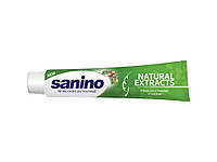 Зубна паста 50мл natural extracts з натур екст ТМ Sanino "Lv"