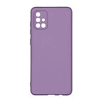 Чехол Silicone Cover Full Camera (A) для Samsung Galaxy A71 Цвет 39.Elegant Purple