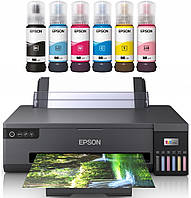 EPSON L18050 WiFi A3+ фотопринтер, 6 CD col