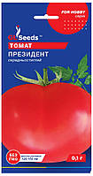 Томат семена Президент (0,1 г) среднеспелый высокорослый, For Hobby, TM GL Seeds