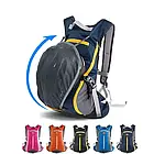 Велорюкзак з чохлом для шолома Naturehike 15 л NH15C001-B чорний, фото 3