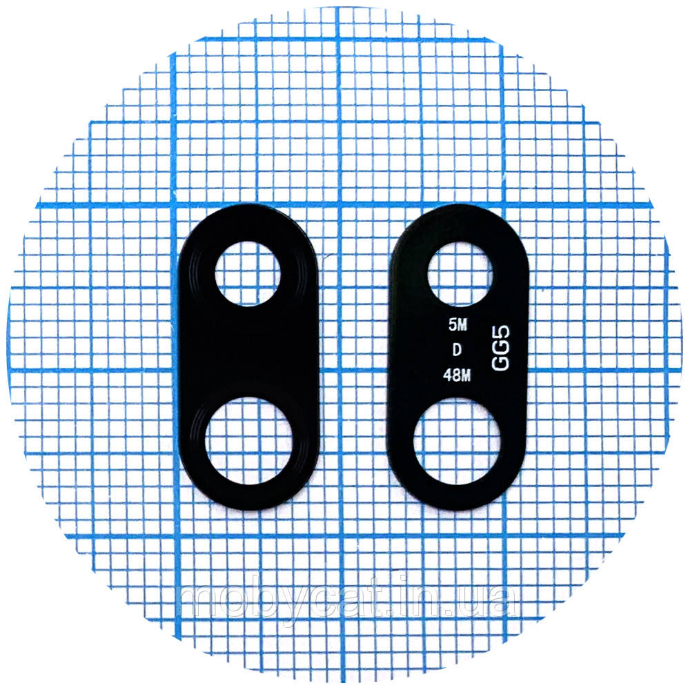 Скло камери Xiaomi Redmi Note 7, Note 7 Pro (чорне), фото 1