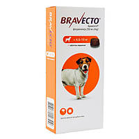 Таблетки от блох и клещей Bravecto Бравекто для собак весом от 4.5 до 10 кг