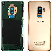 Задняя крышка Samsung Galaxy S9 Plus G965F золотистая Original PRC со стеклом камеры