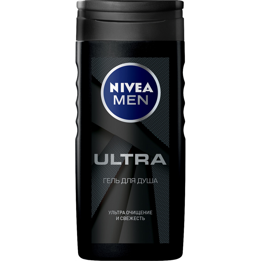 Гель для душу NIVEA Men Ultra, 250 мл, Nivea, Арт.50946