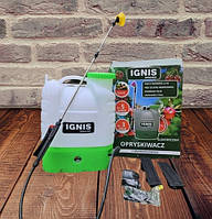 Обприскувач садовий акумуляторний IGNIS 16л (Бак 16 літрів, Акумулятор 12 В, 8 А/год), фото 3