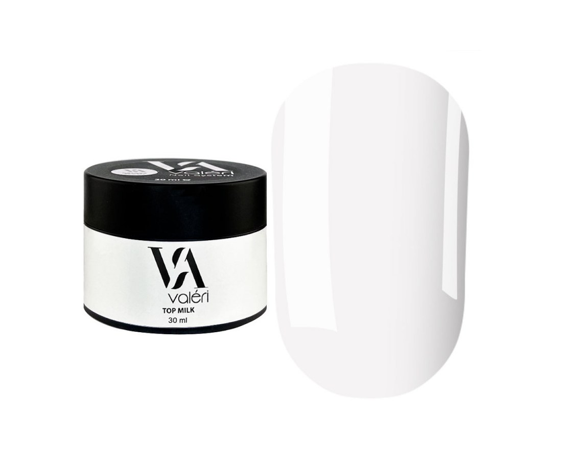 Топ для гель-лаку Valeri Top MILK 30 мл