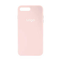 Чехол для iPhone 7 Plus для iPhone 8 Plus Silicone Case Full Size AA Цвет 81 Chalk Pink