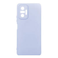 Чехол Silicone Cover Full Camera (A) для Xiaomi Redmi Note 10 Pro / 10 Pro Max Цвет 05.Lilac