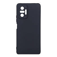 Чехол для Xiaomi Redmi Note 10 Pro и 10 Pro Max Silicone Cover Full Camera A Цвет 08 Dark Blue