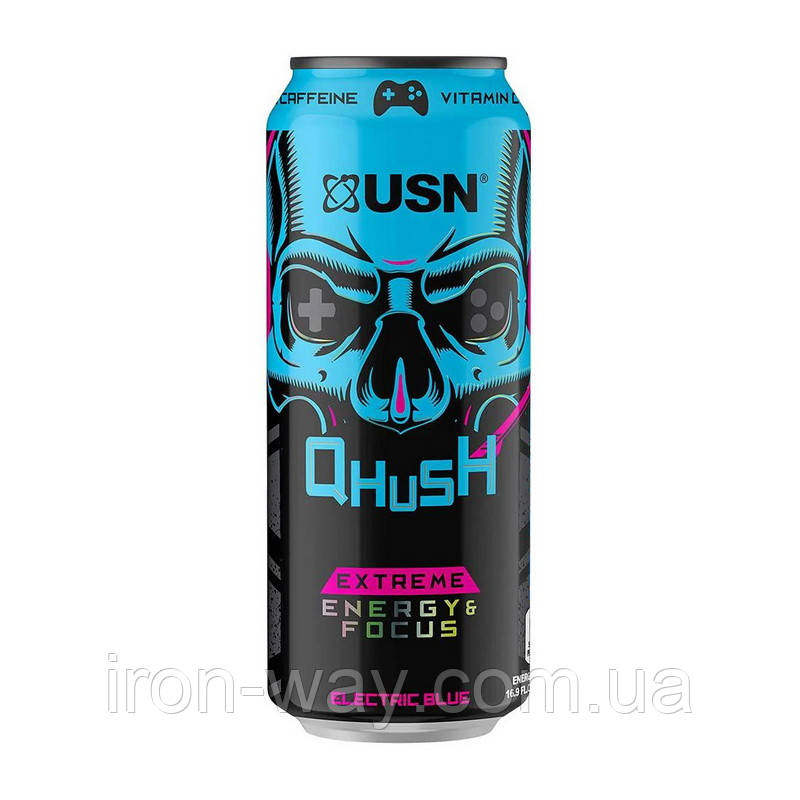 QHUSH Energy Gaming Drink (500 ml)