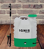 Обприскувач садовий акумуляторний IGNIS 16л (Бак 16 літрів, Акумулятор 12 В, 8 А/год), фото 2
