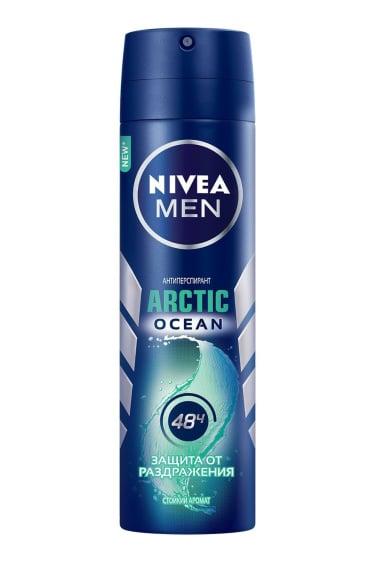 Антиперспірант-дезодорант спрей Men ARCTIC OCEAN Захист від подразнення, 150 мл, Nivea, Арт.50938