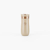 Френч-пресс термочашка iCafilas Travel French Press Coffee Mug 320 мл Beige (FA2316BG)