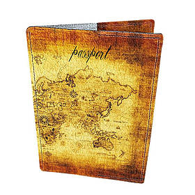 Шкіряна обкладинка для паспорта DevayS Maker 01-01-057