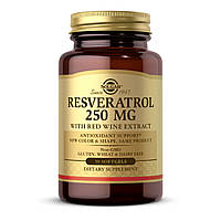 Resveratrol 250mg with Red Wine Extract - 30 softgels