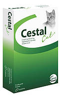 Таблетки от глистов для кошек Ceva Cestal Cat Цестал Кэт 8 табл
