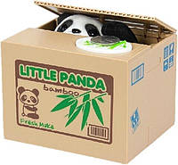 Txyk Money Box Theft Panda Electronic Автоматический электронный денежный ящик Смешной подарок для детей 12 x